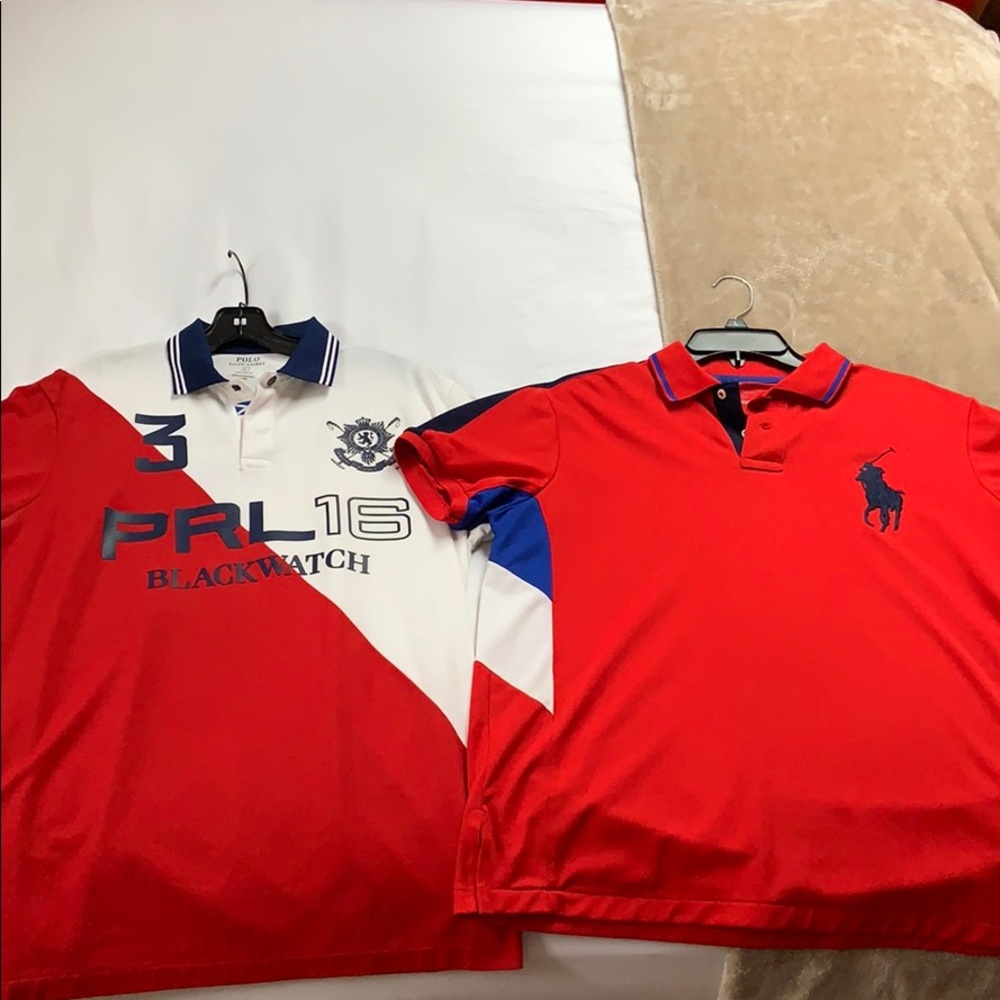 2 Polo shirts
